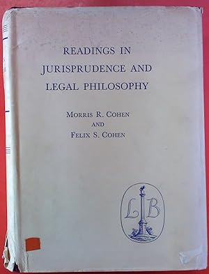 Imagen del vendedor de Readings in Jurisprudence and Legal Philosophy a la venta por biblion2