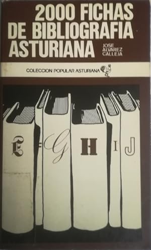 Imagen del vendedor de 2.000 fichas de bibliografía asturiana a la venta por Librería Reencuentro