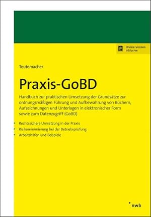 Imagen del vendedor de Praxis-GoBD a la venta por Rheinberg-Buch Andreas Meier eK