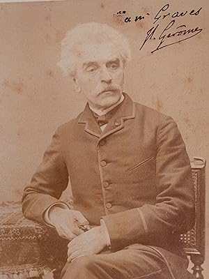[PHOTOGRAPHIE] Portrait photographique de Jean-Léon Gérôme dédicacé