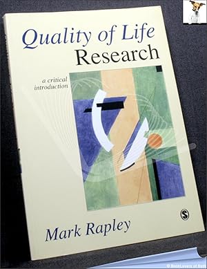 Seller image for Quality of Life Research: A Critical Introduction for sale by BookLovers of Bath