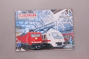 FLEISCHMANN N PICCOLO 2002. Fleischmann - Die Modellbahn der Profis