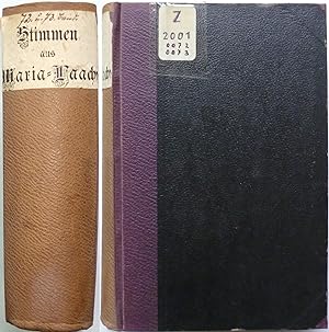 Stimmen aus Maria-Laach : Katholische Blätter, 72. Band, 73. Band (1907).