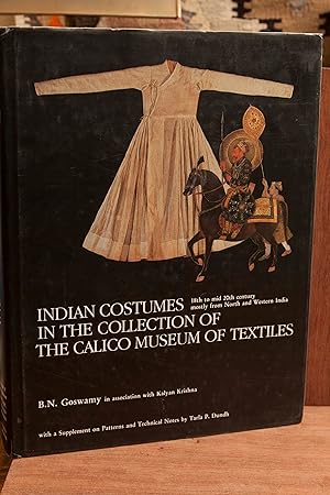 Seller image for Indian Costumes in the Collection of the Calico Museum of Textiles: Vol. 5 for sale by Snowden's Books