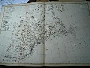 Carte Nouvelle de l'Amerique Angloise Contenant la Virginie, Mary-Land, Caroline, Pensylvania, No...