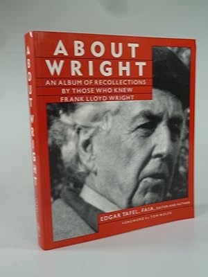Bild des Verkufers fr About Wright. zum Verkauf von Antiquariat Dorner