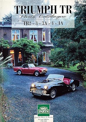 Triumph TR Parts Catalogue Tr2-3-3A-4-4A