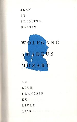 Image du vendeur pour Wolfgang Amadeus Mozart mis en vente par JP Livres