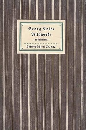 Imagen del vendedor de Bildwerke. Vom Knstler ausgewhlt (IB 422). Nachwort von Richard Graul. 1.-100. Tsd. a la venta por Antiquariat & Buchhandlung Rose