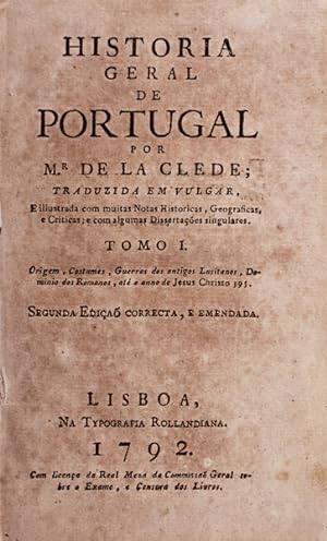 Image du vendeur pour HISTORIA GERAL DE PORTUGAL. mis en vente par Livraria Castro e Silva