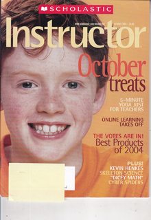 Image du vendeur pour Scholastic Instructor Magazine vol. 114 No. 3 October 2004: October Treats mis en vente par Never Too Many Books