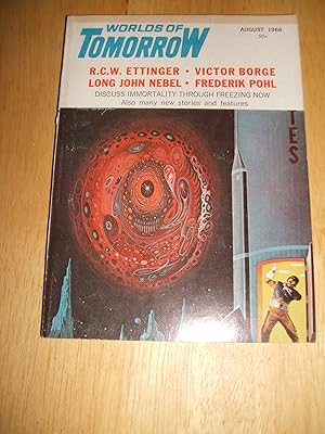 Image du vendeur pour Worlds of Tomorrow for August 1966 mis en vente par biblioboy