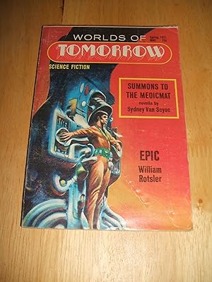 Bild des Verkufers fr Worlds of Tomorrow for Spring 1971 zum Verkauf von biblioboy