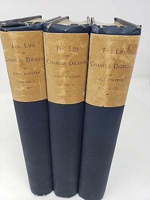The Life of Charles Dickens - 3 Volumes
