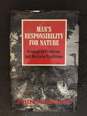 Bild des Verkufers fr Man's Responsibility for Nature; Ecological Problems and Western Traditions zum Verkauf von Cragsmoor Books