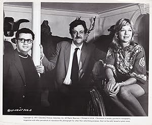 Bild des Verkufers fr Happy Birthday, Wanda June (Two original photographs of Kurt Vonnegut, Susannah York, Rod Steiger, and Mark Robson on the set of the 1971 film) zum Verkauf von Royal Books, Inc., ABAA