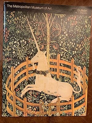 Bild des Verkufers fr The Unicorn Tapestries The Metropolitan Museum Of Art Bulletin Volume XXXII, Number 1, 1973/1974 zum Verkauf von Three Geese in Flight Celtic Books