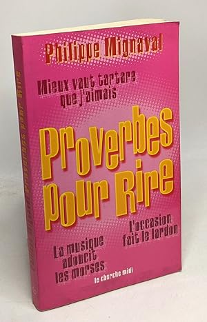 Bild des Verkufers fr Proverbes pour rire zum Verkauf von crealivres