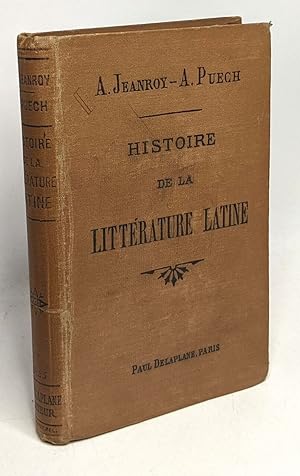Image du vendeur pour Histoire de la littrature latine - 18e tirage mis en vente par crealivres