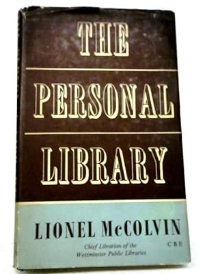 Imagen del vendedor de The Personal Library: A Guide For The Book Buyer a la venta por World of Rare Books