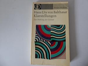 Bild des Verkufers fr Klarstellungen. Zur Prfung der Geister. Herder-Bcherei Band 393. TB zum Verkauf von Deichkieker Bcherkiste