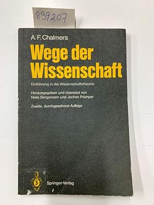 Bild des Verkufers fr Wege der Wissenschaft: Einfhrung in die Wissenschaftstheorie zum Verkauf von Versand-Antiquariat Konrad von Agris e.K.