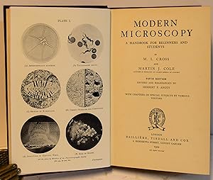 Seller image for MODERN MICROSCOPY. Fifth Edition revised and rearranged by Herbert F. Angus. With chapters on special subjects by various authors. for sale by Marrins Bookshop