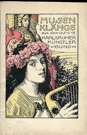 Bild des Verkufers fr Musenklnge aus dem Karlsruher Knstlerbund - Titel-Illustration Franz Hein zum Verkauf von Versandantiquariat Brigitte Schulz