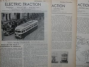 Seller image for Electric Traction. 3 Issues from 1951. for sale by N. G. Lawrie Books
