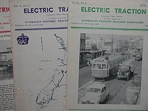 Seller image for Electric Traction. 3 Issues from 1955. for sale by N. G. Lawrie Books