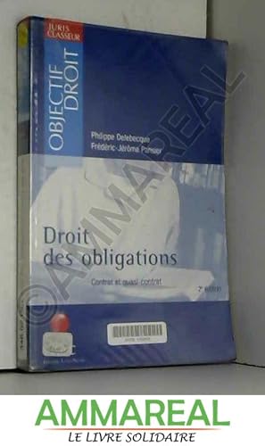 Imagen del vendedor de Droit des obligations : Contrat et quasi-contrat (ancienne dition) a la venta por Ammareal