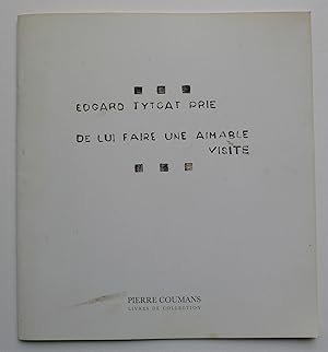 Image du vendeur pour Edgard Tytgat. Catalogue 2. Pierre Coumans, Bruxelles mis en vente par Roe and Moore