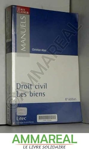 Seller image for Droit civil : Les biens (ancienne dition) for sale by Ammareal