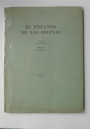 El encanto de las sirenas. Poema de Jorge Guillén. Dibujos de Adolfo Halty.