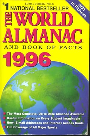 Imagen del vendedor de The World Almanach and Book of Facts 1996 a la venta por Librairie Le Nord