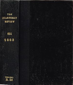 The Quarterly Review 1863 - Vol. 114 published in july & october, 1863 - N.o 227 e N.o 228