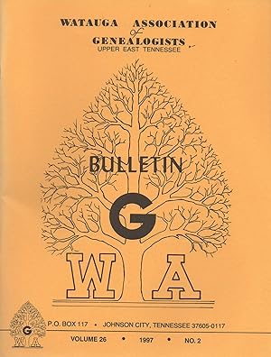 Watauga Association of Genealogists Bulletin Volume 26 No. 2 1997