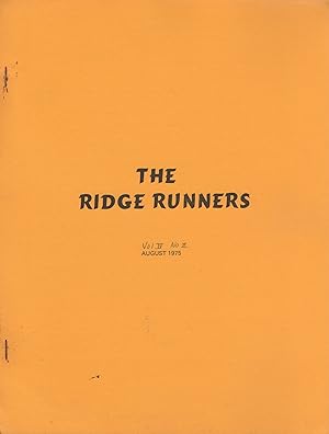 The Ridge Runners Volume IV No. 1I August 1975