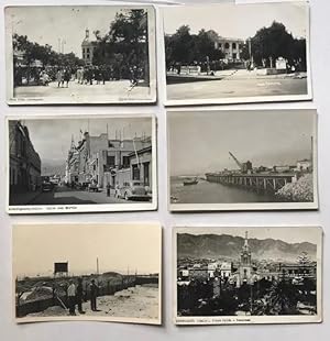 Conjunto de 11 fotografías y postales Antofagasta (1910 - 1940)