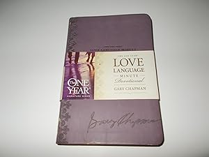 Seller image for The One Year Love Language Minute Devotional (One Year Signature Series) for sale by Paradise Found Books