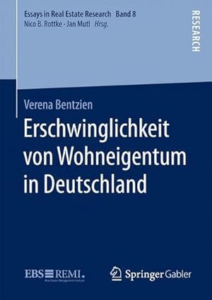 Seller image for Erschwinglichkeit von Wohneigentum in Deutschland for sale by AHA-BUCH GmbH