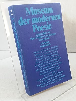 Museum der modernen Poesie eingerichtet von Hans Magnus Enzensberger; Erster Band Suhrkamp Tasche...