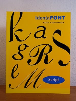 Imagen del vendedor de IdentaFONT Script. A primary Utility for Identifying PostScript Fonts a la venta por Antiquariat Weber