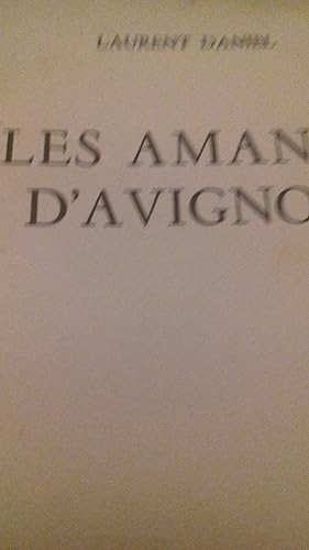 Image du vendeur pour les amants d'avignon mis en vente par MBLIVRES