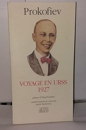 Bild des Verkufers fr Voyage En Urss-1927 zum Verkauf von Librairie Albert-Etienne