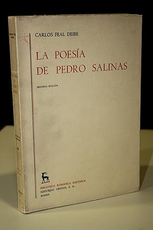 Seller image for La poesa de Pedro Salinas.- Biblioteca Romnica Hispnica.- Feal Deibe, Carlos. for sale by MUNDUS LIBRI- ANA FORTES