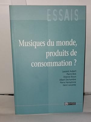 Bild des Verkufers fr Musiques du monde produits de consommation zum Verkauf von Librairie Albert-Etienne