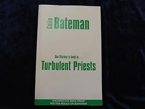 Seller image for TURBULENT PRIESTS **UNCORRECTED PROOF** for sale by Happyfish Books