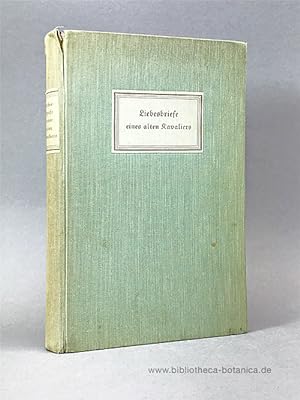 Seller image for Liebesbriefe eines alten Kavaliers. Briefwechsel des Frsten Pckler mit Ada von Treskow. for sale by Bibliotheca Botanica