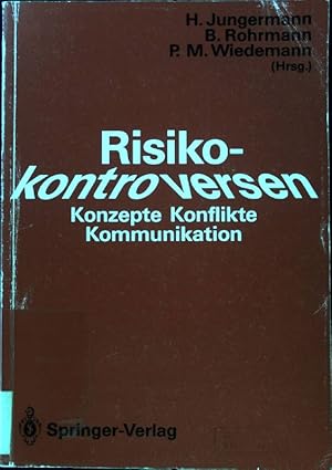 Imagen del vendedor de Risikokontroversen : Konzepte, Konflikte, Kommunikation. a la venta por books4less (Versandantiquariat Petra Gros GmbH & Co. KG)